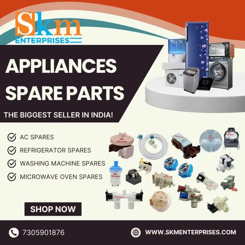 Appliances Spare Parts Shop in Banu Nagar, Chennai Tamil Nadu – SKM Enterprises