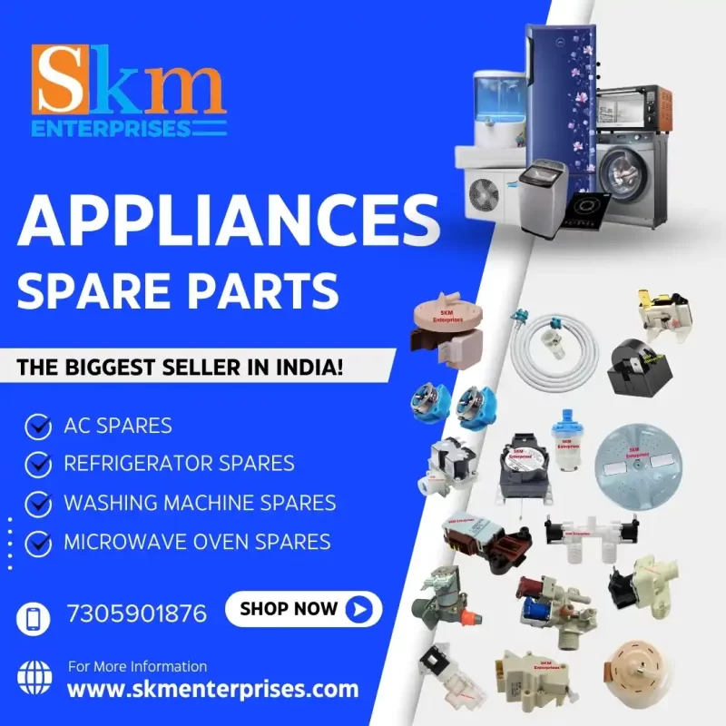 Appliances Spare Parts Shop in Bhiwani Haryana – SKM Enterprises