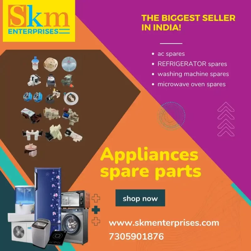 Appliances Spare Parts Shop in Bhojpur Bihar – SKM Enterprises