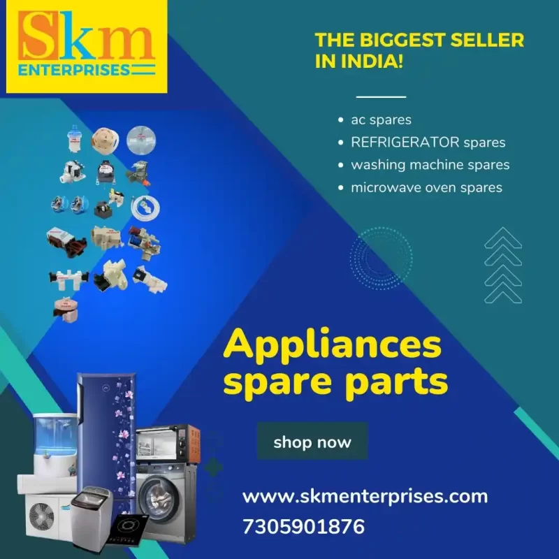 Appliances Spare Parts Shop in Bhojpur Bihar – SKM Enterprises