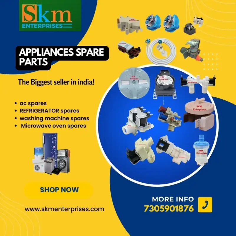 Appliances Spare Parts Shop in Bikaner Rajasthan – SKM Enterprises