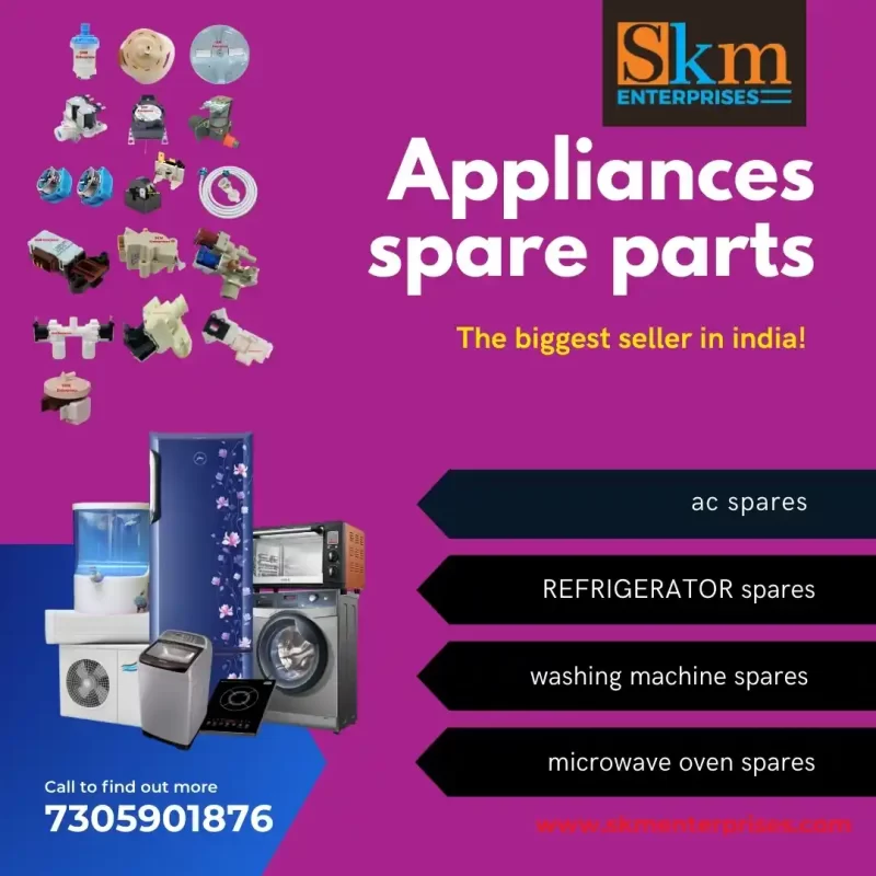 Appliances Spare Parts Shop in Bijapur Chhattisgarh – SKM Enterprises