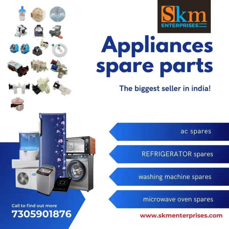 Appliances Spare Parts Shop in Bijapur Chhattisgarh – SKM Enterprises