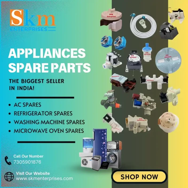 Appliances Spare Parts Shop in Bilaspur Himachal Pradesh – SKM Enterprises