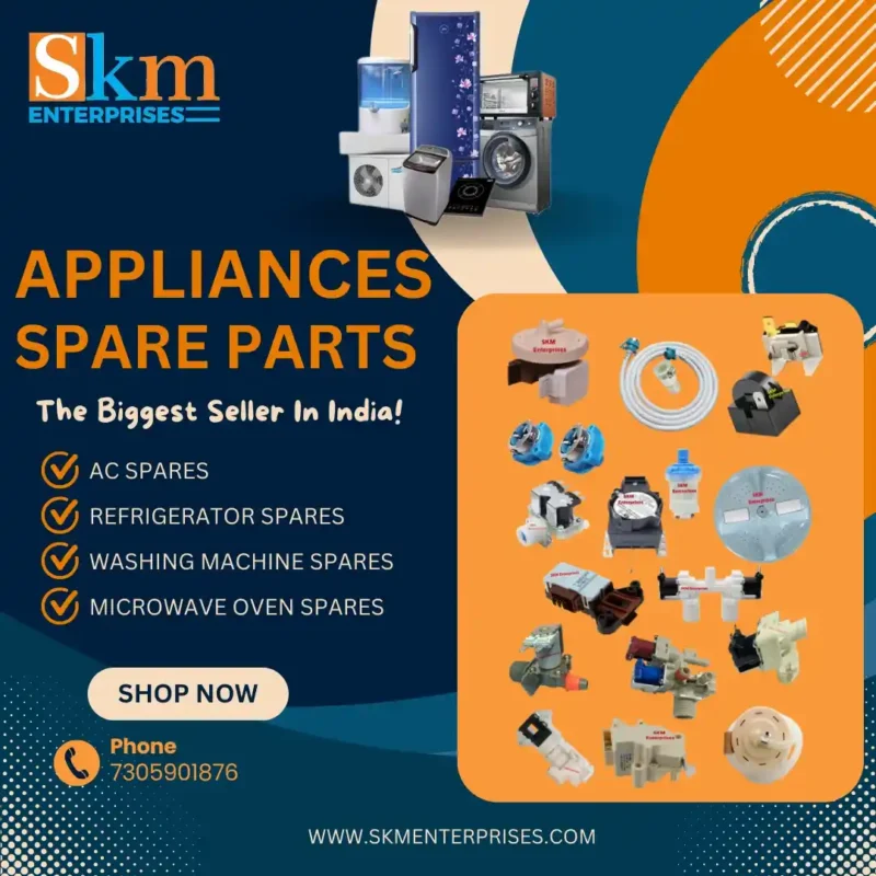Appliances Spare Parts Shop in Birbhum West Bengal – SKM Enterprises