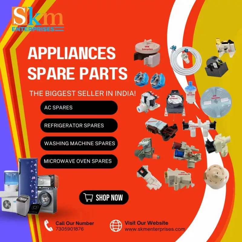 Appliances Spare Parts Shop in Bokaro Jharkhand – SKM Enterprises
