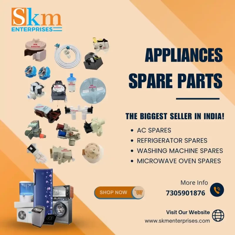 Appliances Spare Parts Shop in Bokaro Jharkhand – SKM Enterprises
