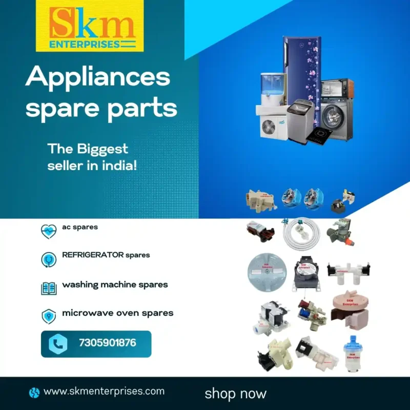 Appliances Spare Parts Shop in Boudh Odisha – SKM Enterprises