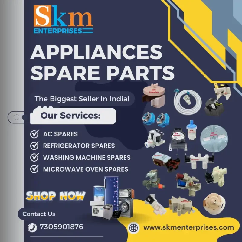 Appliances Spare Parts Shop in Bulandshahr Uttar Pradesh – SKM Enterprises