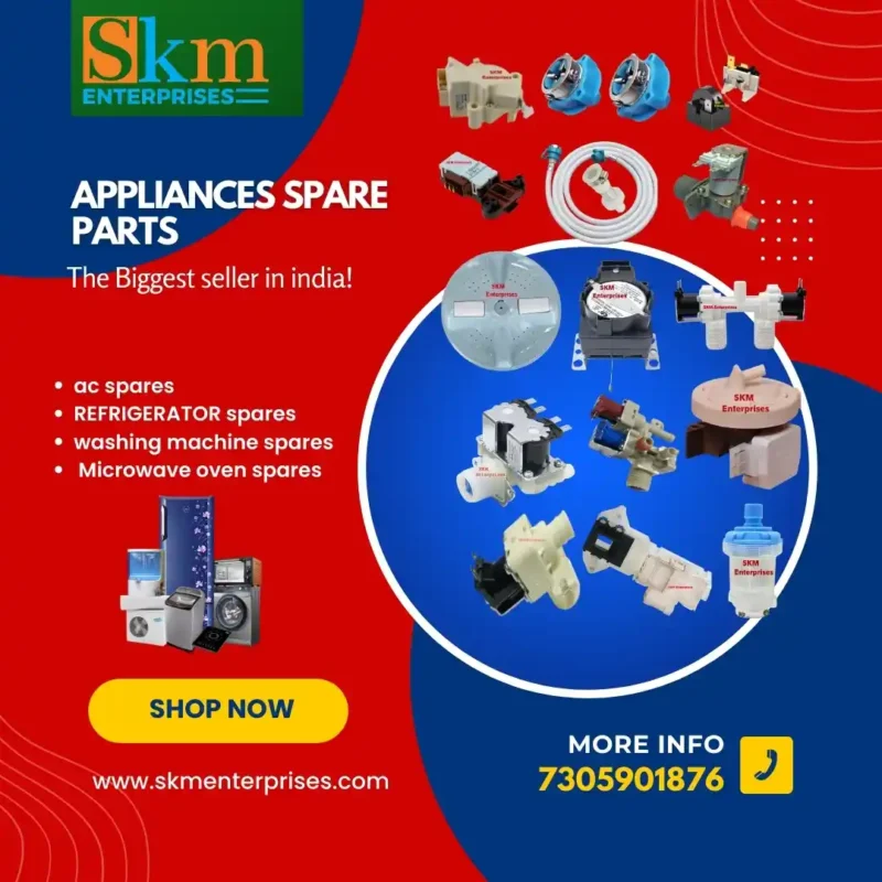 Appliances Spare Parts Shop in Bundi Rajasthan – SKM Enterprises