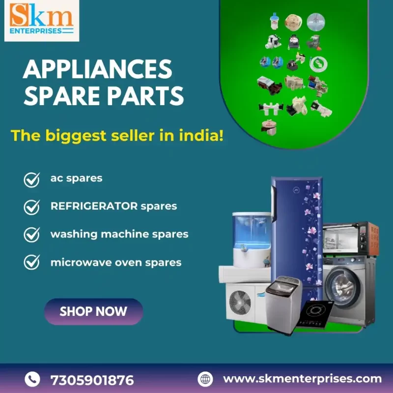 Appliances Spare Parts Shop in Buxar Bihar – SKM Enterprises