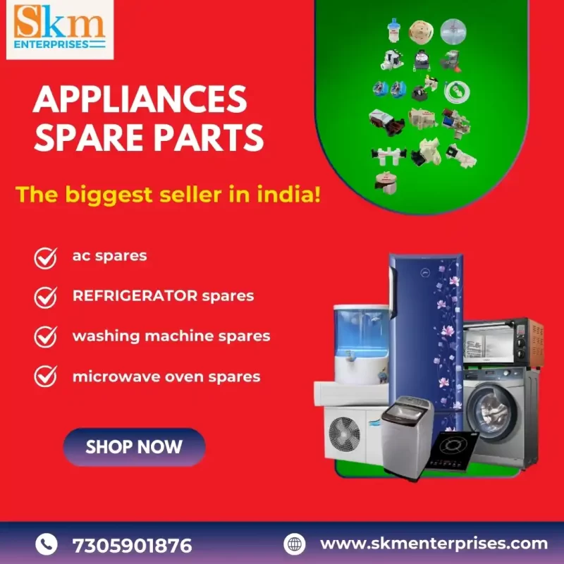 Appliances Spare Parts Shop in Buxar Bihar – SKM Enterprises