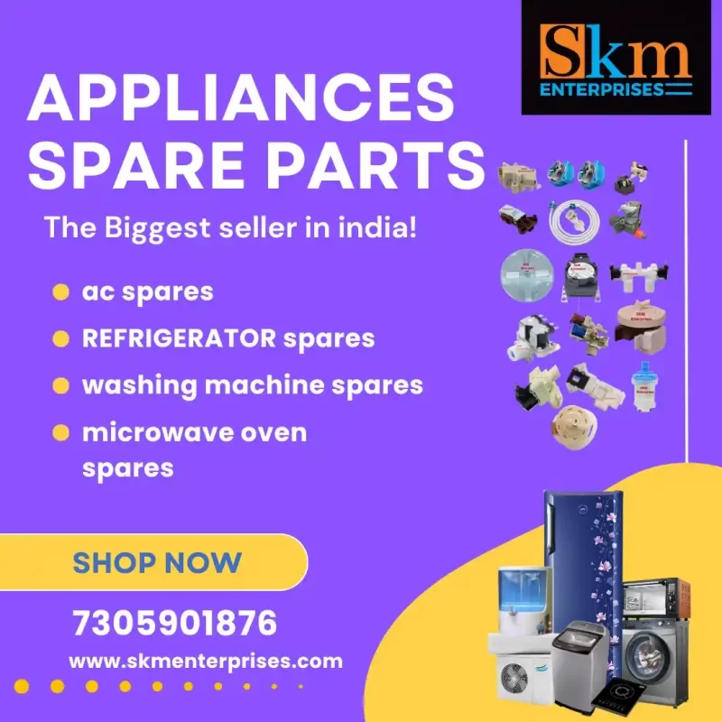 Appliances Spare Parts Shop in CIT Nagar, Chennai Tamil Nadu – SKM Enterprises