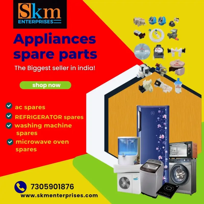 Appliances Spare Parts Shop in Chamarajanagara Karnataka – SKM Enterprises