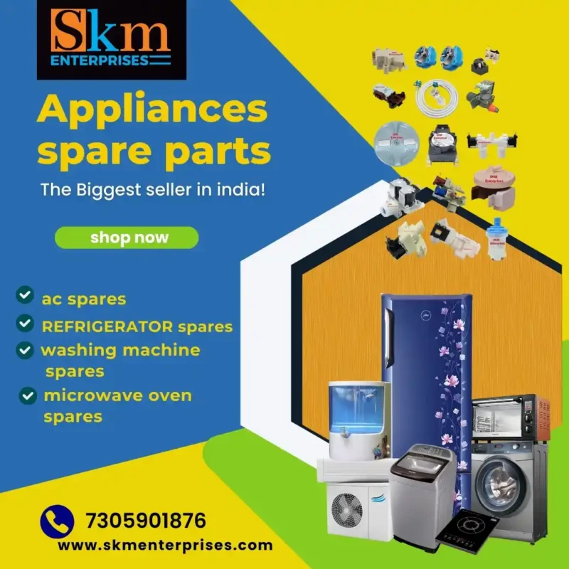 Appliances Spare Parts Shop in Chamarajanagara Karnataka – SKM Enterprises