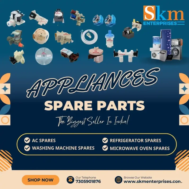 Appliances Spare Parts Shop in Champawat Uttarakhand – SKM Enterprises