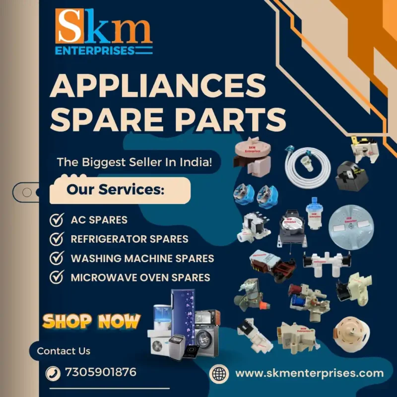 Appliances Spare Parts Shop in Chandauli Uttar Pradesh – SKM Enterprises