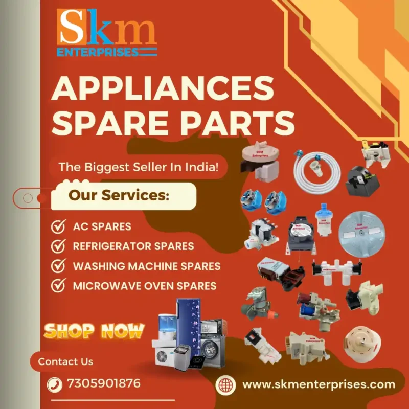 Appliances Spare Parts Shop in Chandauli Uttar Pradesh – SKM Enterprises