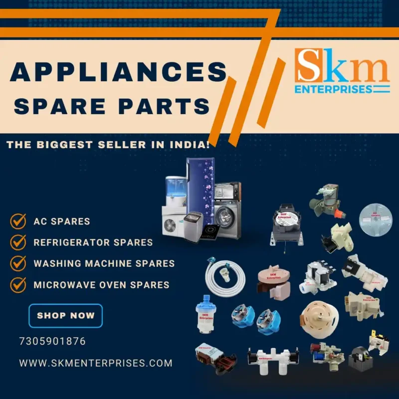 Appliances Spare Parts Shop in Chandrapur Maharashtra – SKM Enterprises