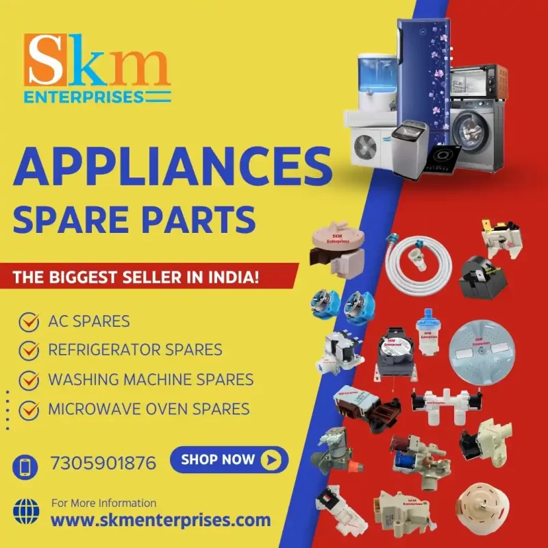 Appliances Spare Parts Shop in Charkhi Dadri Haryana – SKM Enterprises