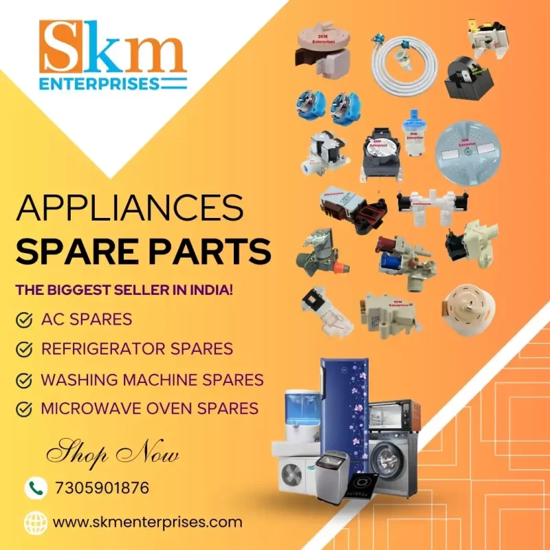 Appliances Spare Parts Shop in Charkhi Dadri Haryana – SKM Enterprises