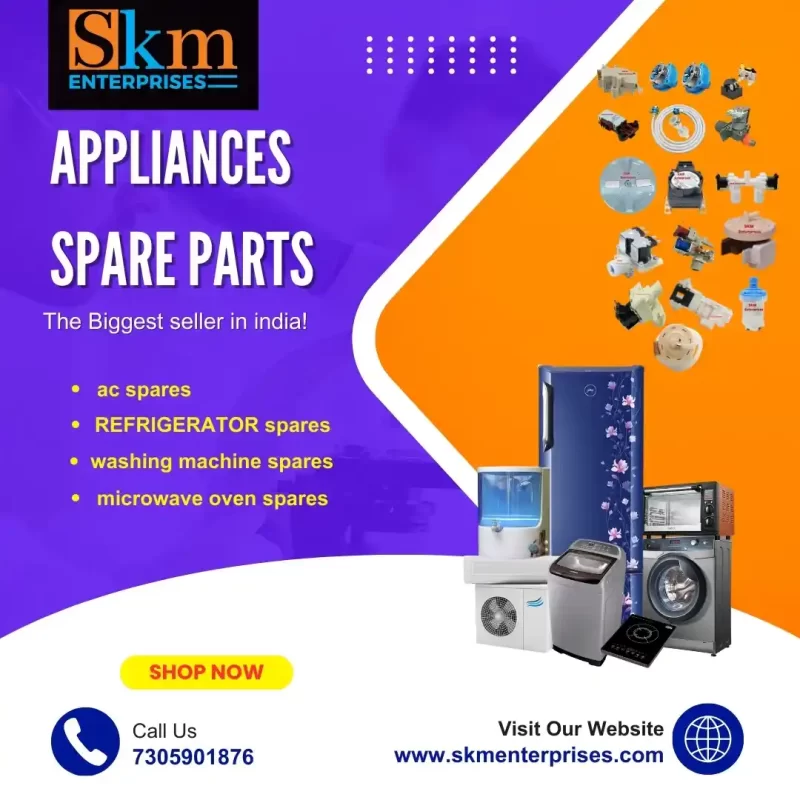 Appliances Spare Parts Shop in Chinna Neelankarai, Chennai Tamil Nadu – SKM Enterprises