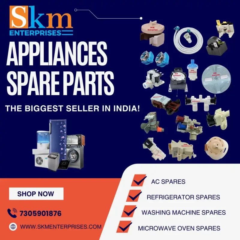 Appliances Spare Parts Shop in Cholapuram, Chennai Tamil Nadu – SKM Enterprises