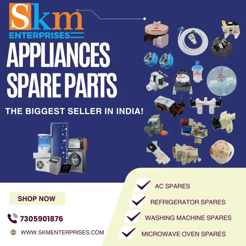 Appliances Spare Parts Shop in Cholapuram, Chennai Tamil Nadu – SKM Enterprises