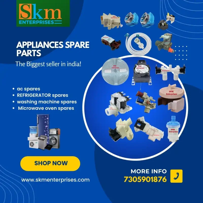 Appliances Spare Parts Shop in Churu Rajasthan – SKM Enterprises