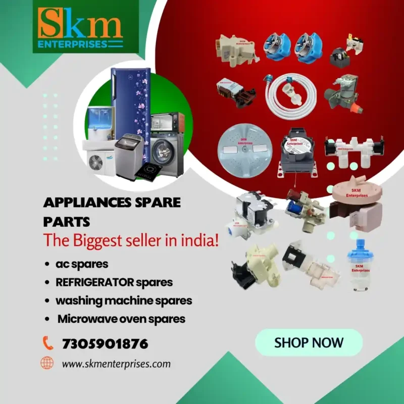 Appliances Spare Parts Shop in Churu Rajasthan – SKM Enterprises