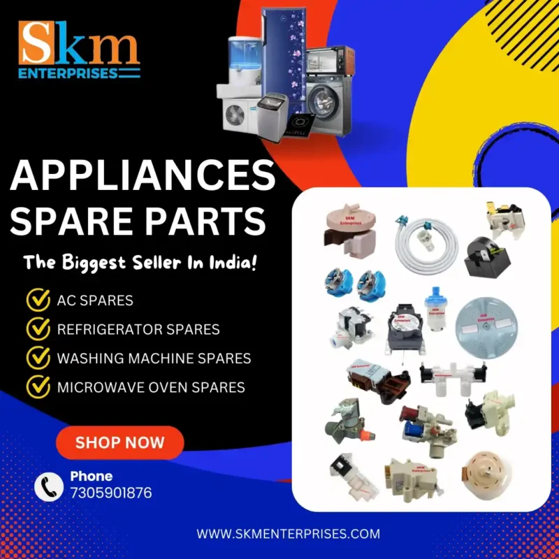Appliances Spare Parts Shop in Cooch Behar West Bengal – SKM Enterprises