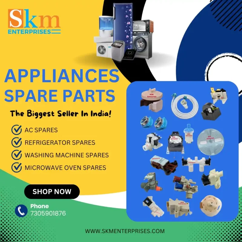 Appliances Spare Parts Shop in Cooch Behar West Bengal – SKM Enterprises