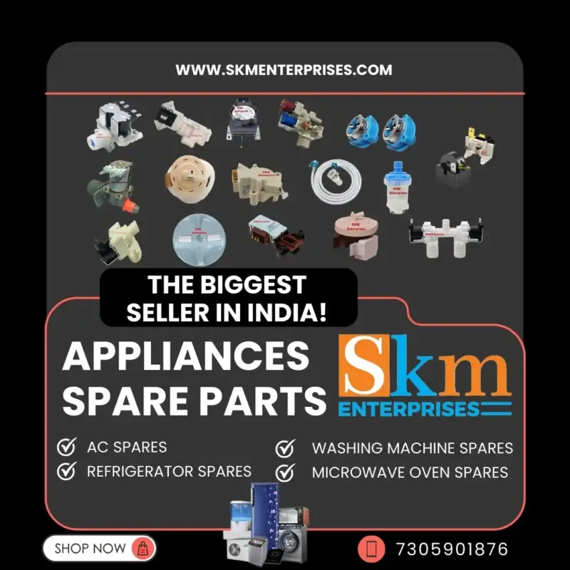 Appliances Spare Parts Shop in Cuddalore Tamil Nadu – SKM Enterprises