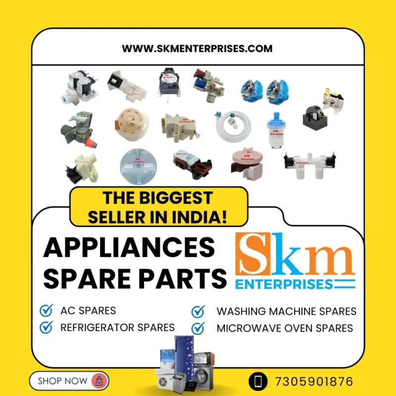 Appliances Spare Parts Shop in Cuddalore Tamil Nadu – SKM Enterprises