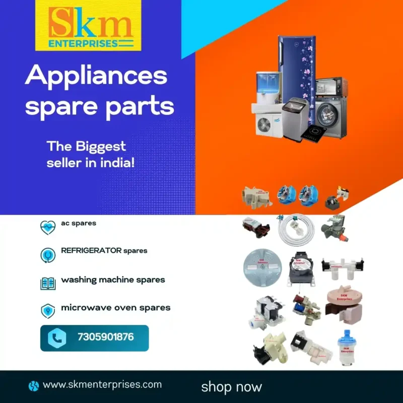 Appliances Spare Parts Shop in Cuttack Odisha – SKM Enterprises