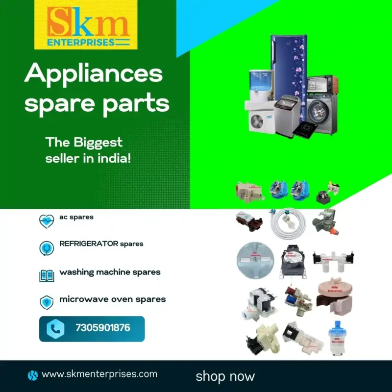 Appliances Spare Parts Shop in Cuttack Odisha – SKM Enterprises