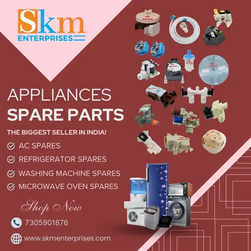 Appliances Spare Parts Shop in Dahod Gujarat – SKM Enterprises