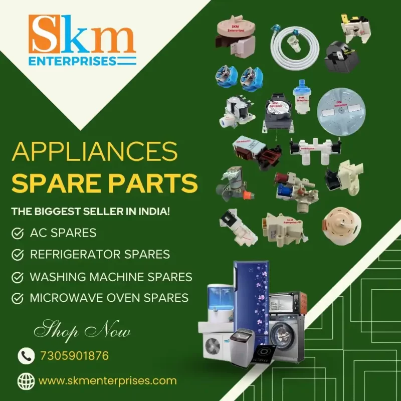 Appliances Spare Parts Shop in Dahod Gujarat – SKM Enterprises