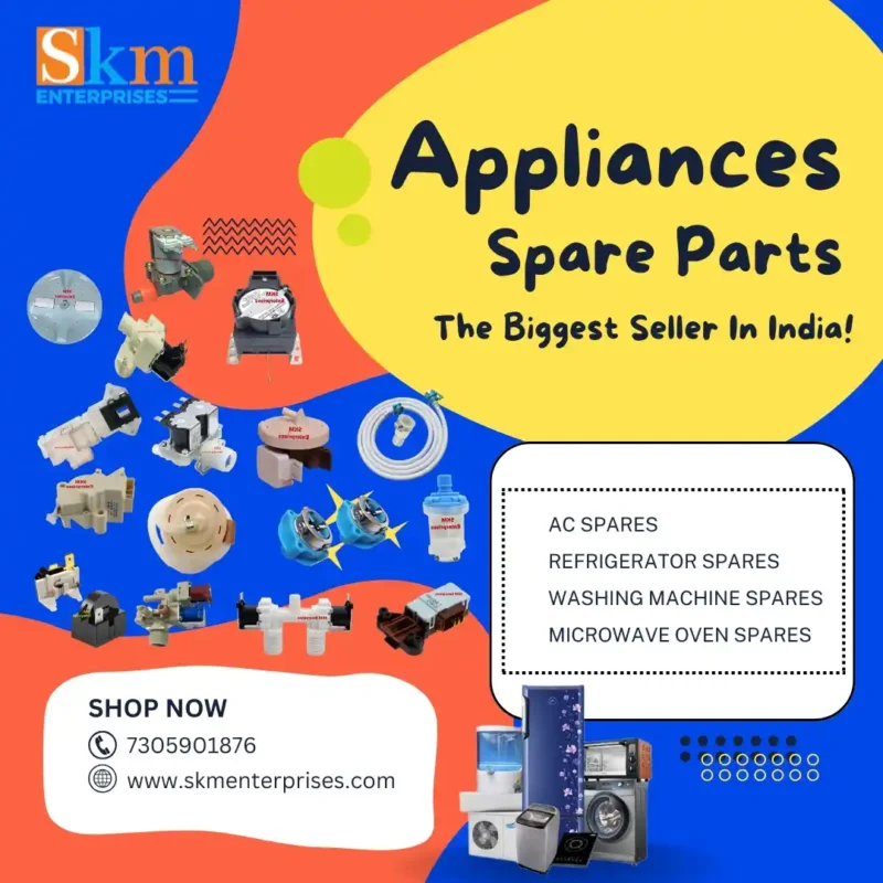 Appliances Spare Parts Shop in Dakshin Dinajpur West Bengal – SKM Enterprises