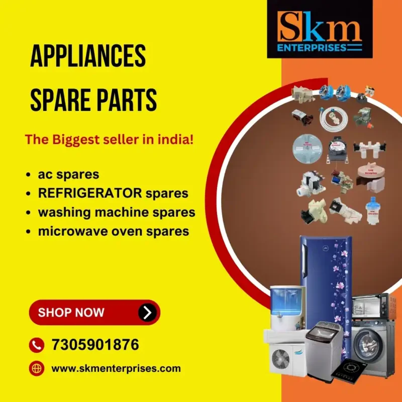 Appliances Spare Parts Shop in Damoh Madhya Pradesh – SKM Enterprises