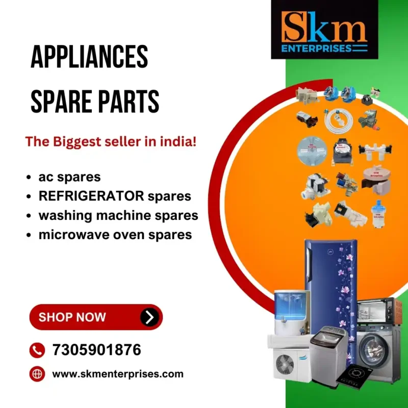 Appliances Spare Parts Shop in Damoh Madhya Pradesh – SKM Enterprises