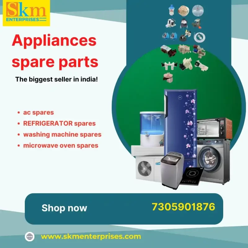 Appliances Spare Parts Shop in Darbhanga Bihar – SKM Enterprises