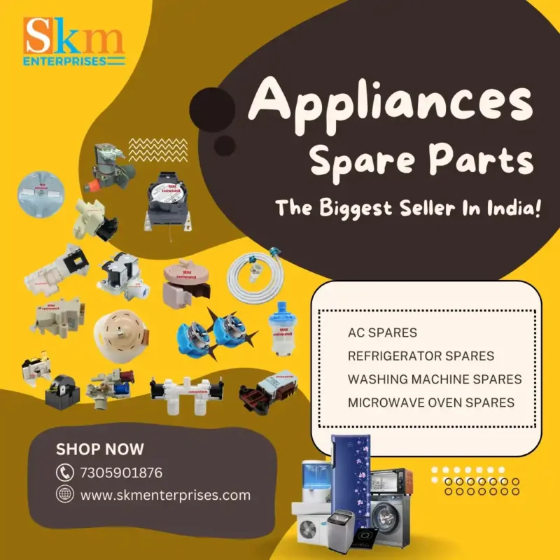 Appliances Spare Parts Shop in Darjeeling West Bengal – SKM Enterprises