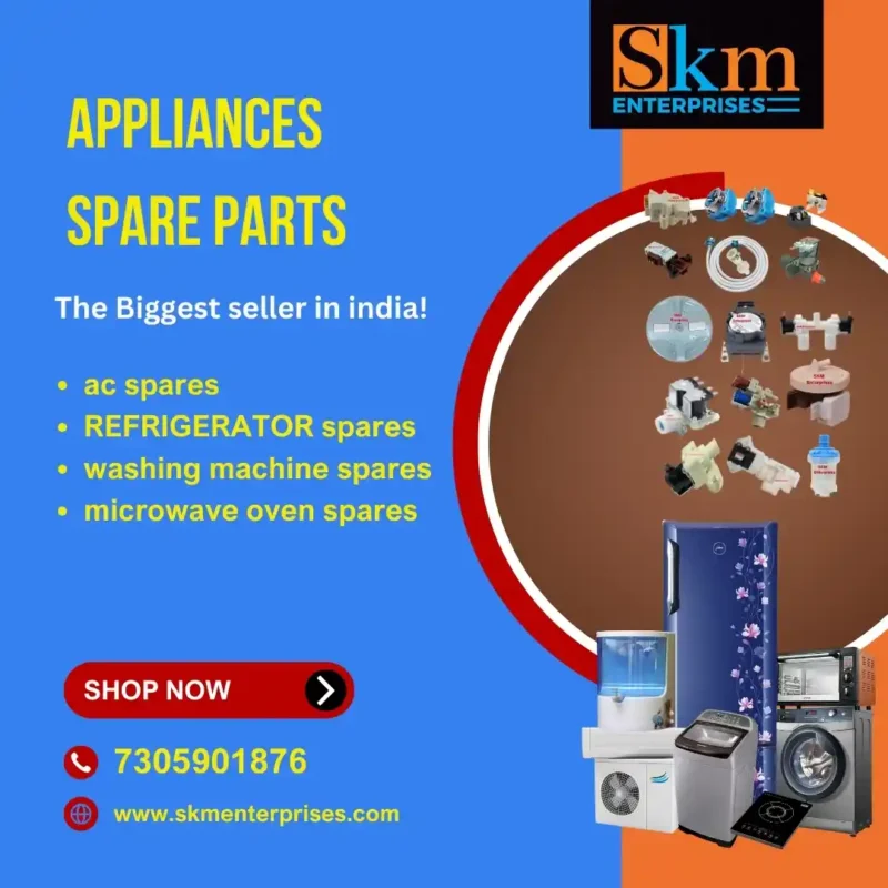 Appliances Spare Parts Shop in Datia Madhya Pradesh – SKM Enterprises