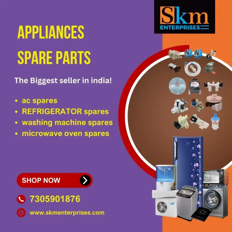 Appliances Spare Parts Shop in Datia Madhya Pradesh – SKM Enterprises