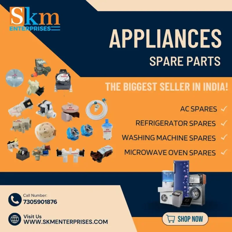 Appliances Spare Parts Shop in Dehradun Uttarakhand – SKM Enterprises