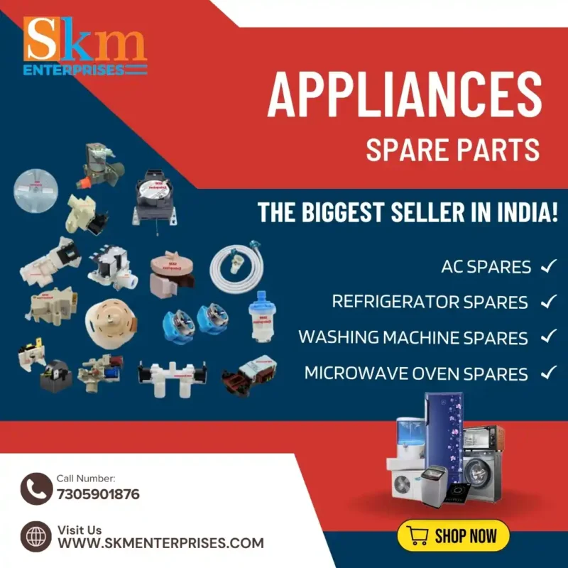 Appliances Spare Parts Shop in Dehradun Uttarakhand – SKM Enterprises