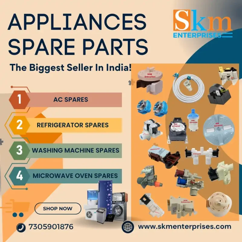 Appliances Spare Parts Shop in Deoria Uttar Pradesh – SKM Enterprises