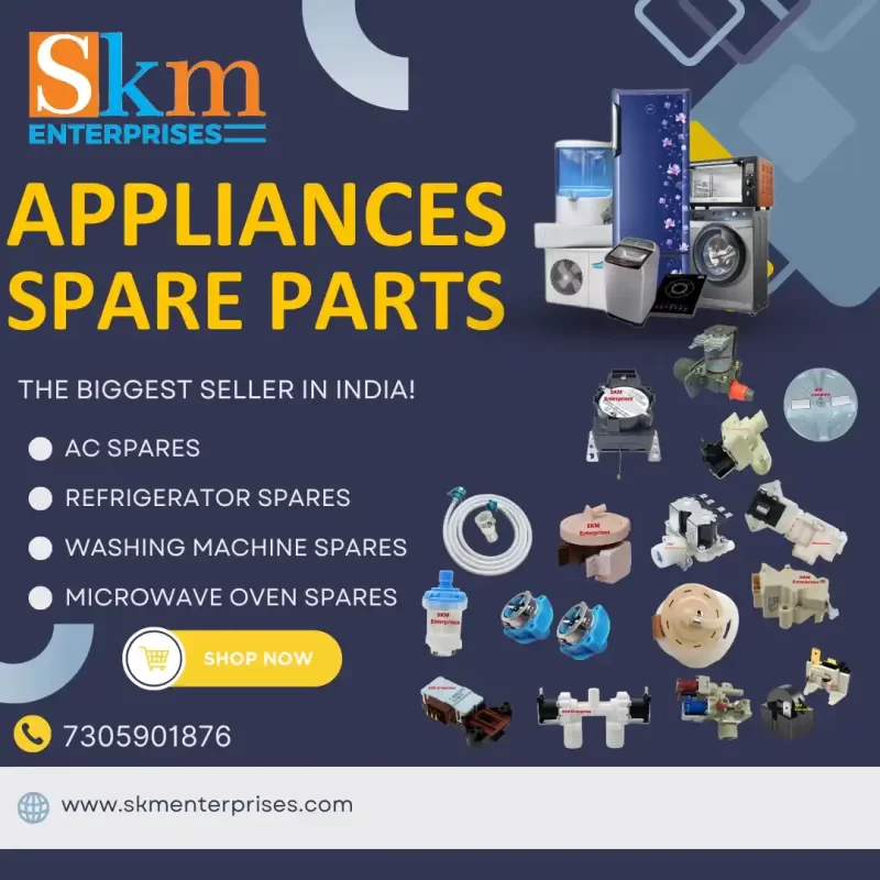 Appliances Spare Parts Shop in Devbhoomi Dwarka Gujarat – SKM Enterprises