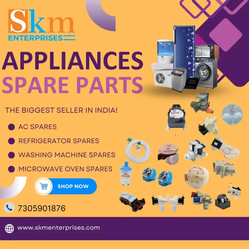 Appliances Spare Parts Shop in Devbhoomi Dwarka Gujarat – SKM Enterprises